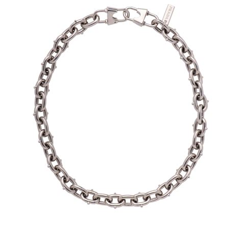 prada metal|prada silver necklace.